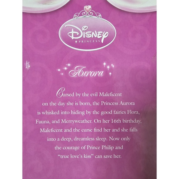 AURORA DOLL DISNEY STORE EXCLUSIVE LIMITED EDITION 13"SET w/ALL 3 FAIRIES NEWIB - Picture 4 of 5